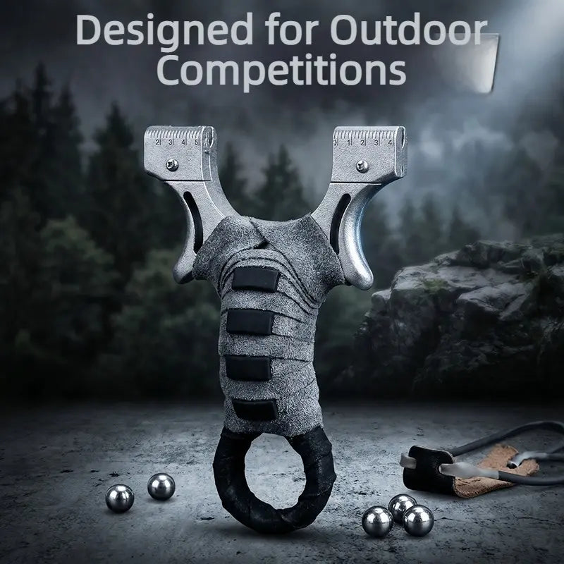 Hunter Style Slingshot Set with Rubber Bands