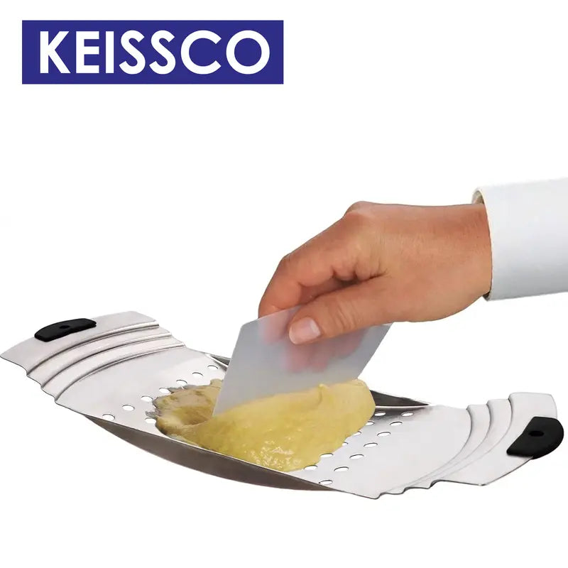 Stainless Steel Spaetzle Maker with Pastry Scraper