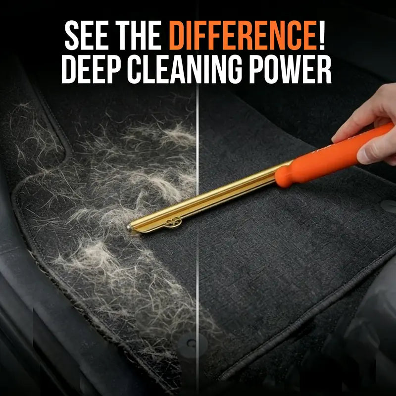 YOMI PET Pet Hair Remover Brush for Car Mats, Carpets & Rugs