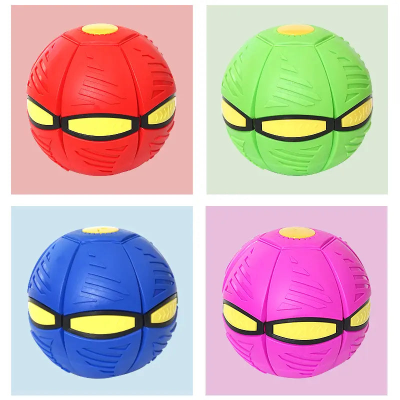 Elastic Stepping Foot-Deformed Ball – Frisbee Ball Outdoor Sports Toy for Kids