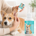 Pet Ear Cleaning Drops for Dogs & Cats – 60 mL