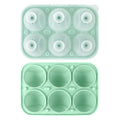 Baseball Ice Molds 6-Cavity Silicone Ball Ice Cube Molds for Whiskey, Cocktails,  Juices - Large ReusableBaseball Style,Grand Slam Ice,Home Run Chill,  A unique sports gift for men, dads, andbaseball fans,Baller Ice coffee,party，Gatherings & Father’s Day