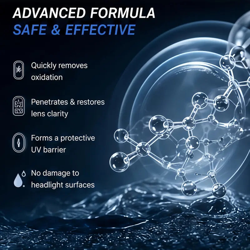 QIFOR Automotive Headlight Restoration Fluid