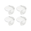 16 Counts Proofing Corner Protector, Proofing Pads to Guard Against Sharp Edge Injuries, Edge Guard Pads for Covering Sharp Table Corners