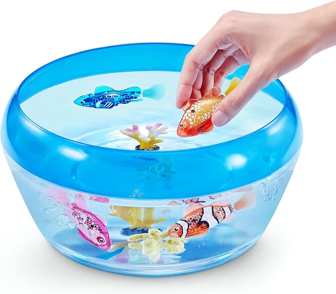 Robo Alive Robo Fish – Water-Activated Robotic Swimming Fish by ZURU