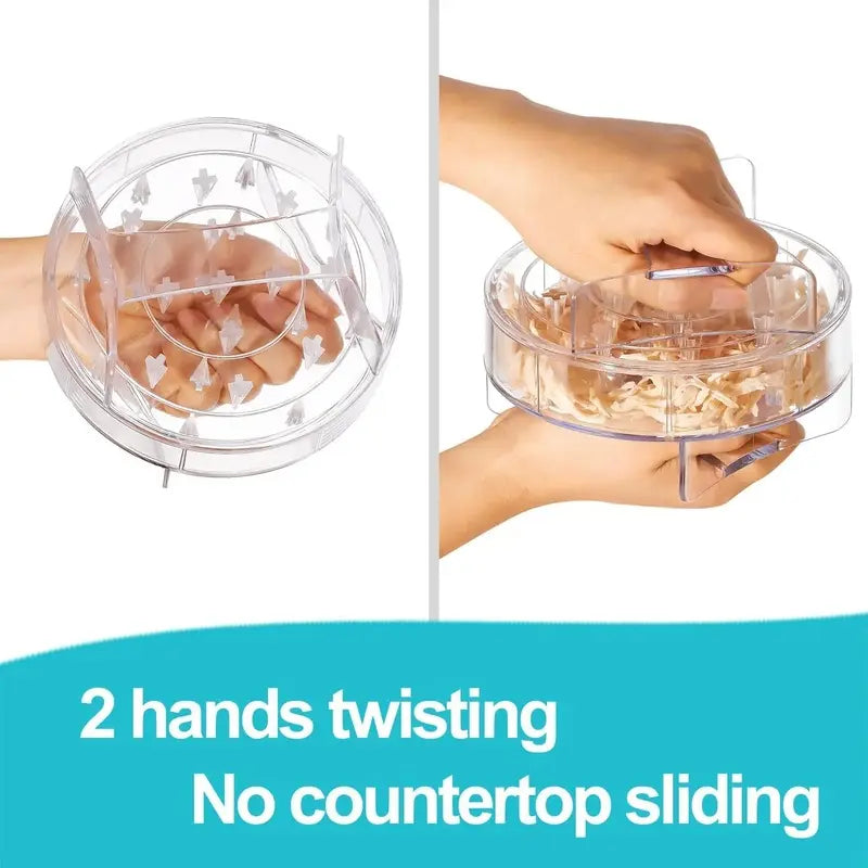 Spinning Synthetic Chicken Shredder Tool - Twist Machine for Fast Chicken Breast Shredding & Meal Prep