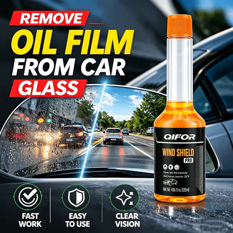 QIFOR Hydrophobic Car Glass Cleaner