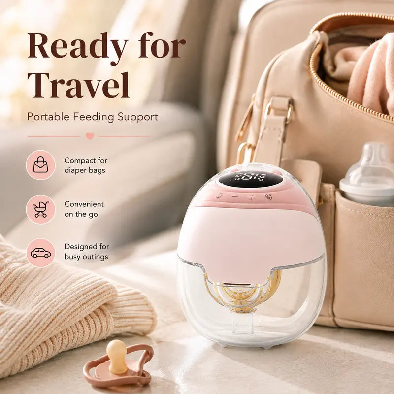 Wearable Breast Pump – Hands-Free, Quiet & High-Suction Electric Nursing Pump