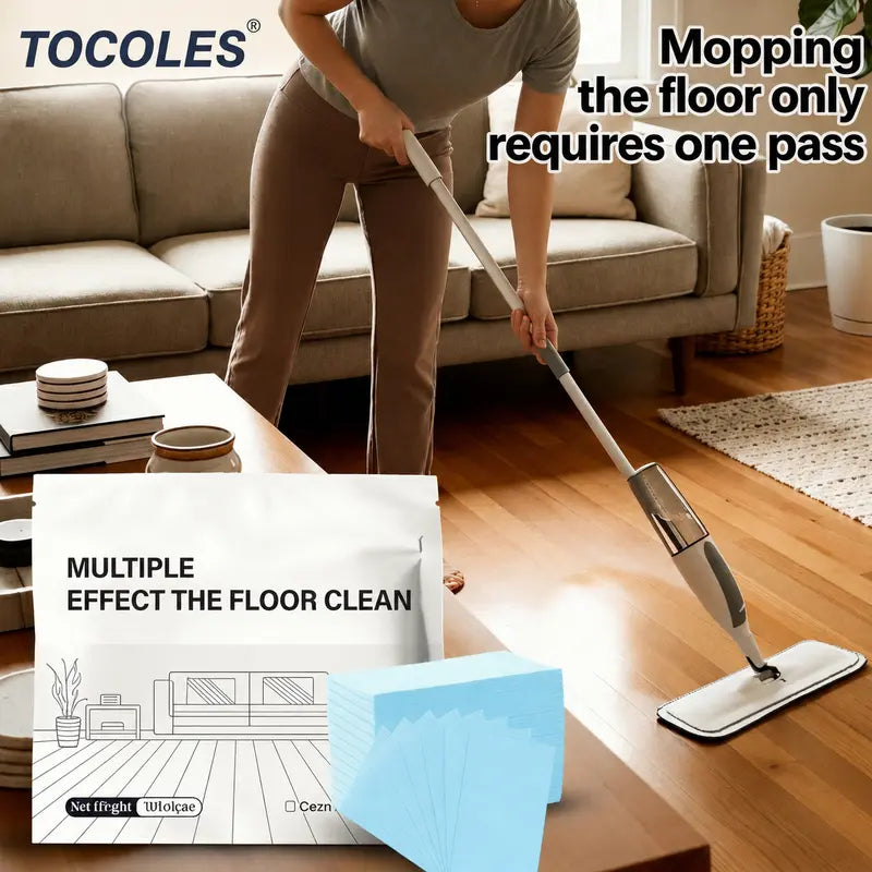 Floor Cleaning Tablets – Household Multi-Purpose Cleaner for Hardwood, Laminate, Tile & RV Walls