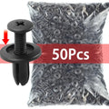 Plastic Car Mount Rivet Clips – Automotive Flexible Durable Fixing Clamps for Body, Bumper & Trim Panels