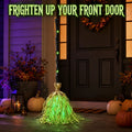 Animated Halloween Witch Broom with Lights, Music & Motion
