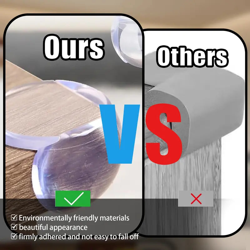 16 Counts Proofing Corner Protector, Proofing Pads to Guard Against Sharp Edge Injuries, Edge Guard Pads for Covering Sharp Table Corners
