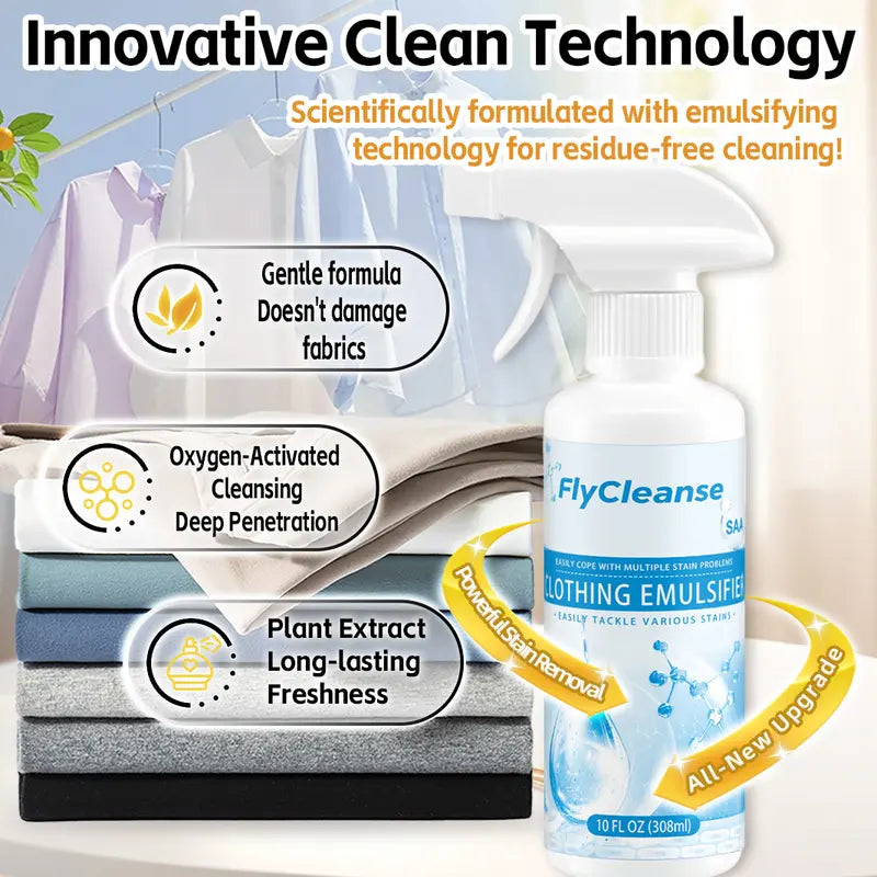 FlyCleanse Fabric Stain Remover Spray