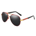 Aviator Sunglasses  — Polarized Metal Frame Unisex Shades for Beach, Vacation & Daily Wear