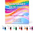 Bold Vibrants Temporary Hair Chalk Dye – Washable Color Makeup for Events, DIY Hair Styling