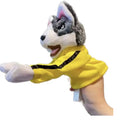 Interactive Electric Husky & Cat Plush Hand Puppet