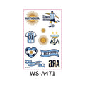 World Cup Country Flag Temporary Tattoos – Show Your Team Pride! （10PCS）